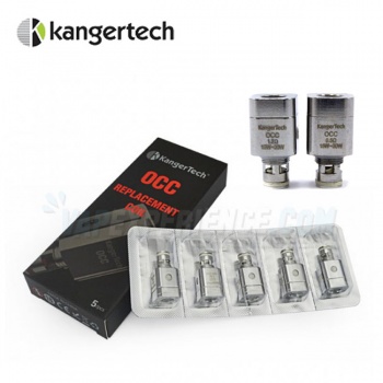 Résistances SubTank Kanger OCC - Pack de 5