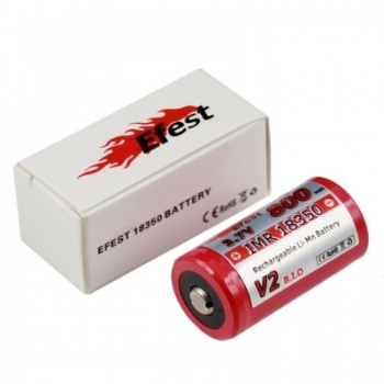 Batterie Accu EFEST IMR 18350 v2 - 800mAh