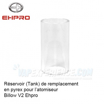 Tank Réservoir Billow V2 Ehpro Pyrex Verre