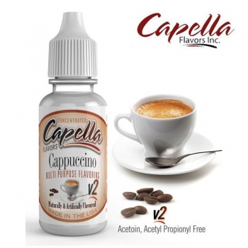 Cappuccino v2 by Capella - Arôme concentré DIY