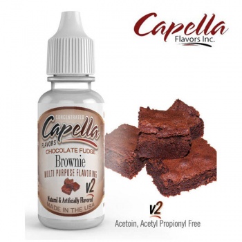Chocolate Fudge Brownie v2 by Capella - Arôme concentré DIY