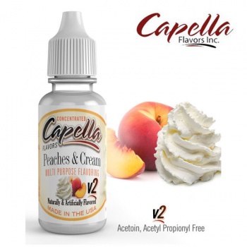 Peaches and Cream v2 by Capella - Arôme concentré DIY
