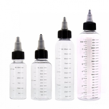 Flacon Twist gradué - 30ml 60ml 120ml 250ml