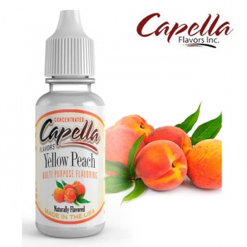 Yellow Peach by Capella - Arôme concentré DIY