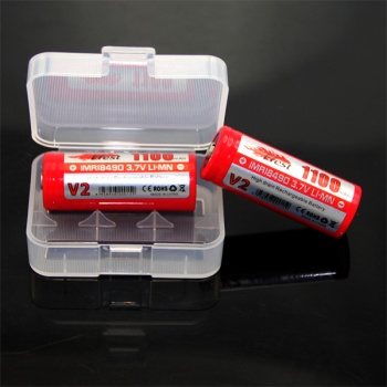 Boite de rangement pour 2 accus 18490 ou 18500