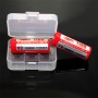 Boite de rangement pour 2 accus 18490 ou 18500