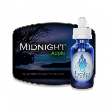 E-Liquide Halo Midnight Apple - Flacon 15ml