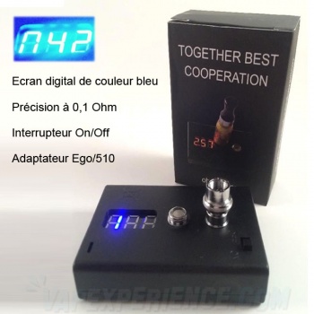 Support Ohmmètre - Testeur de résistances