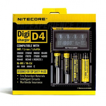 Chargeur Nitecore D4