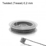 Kanthal A1 Twisted Tressé - 0,20 mm (10m) - Fil résistif