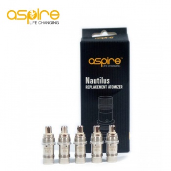 Résistances Aspire BVC Nautilus - Pack de 5