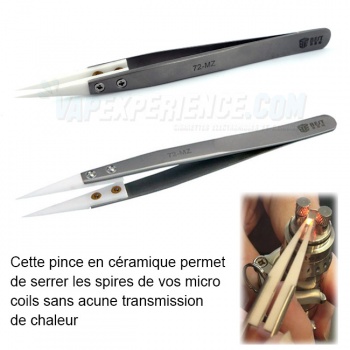 Pince céramique micro coil - Tweezer