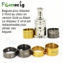 Bagues 2 Wind Black ou Gold Airflow Focusecig
