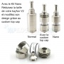 Nano kit Kayfun V2 - Custom Top Cap