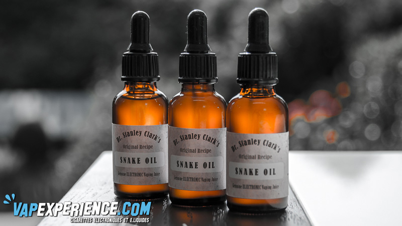 E-liquide Snake Oil Tmax Juices vapexperience